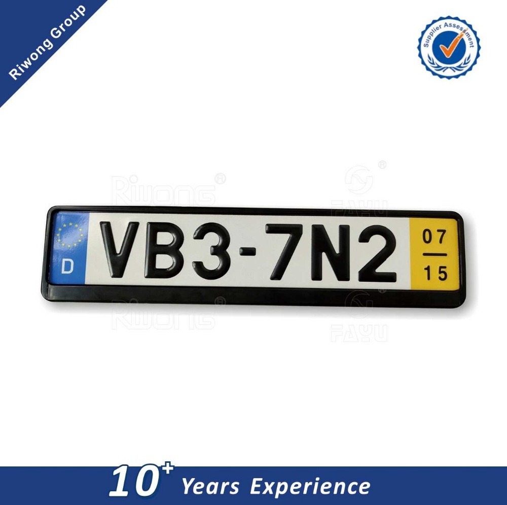 Custom License Plate Frame