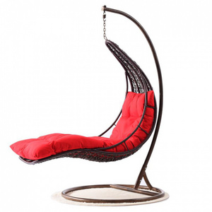 Modern patio swing chair hanging luxury egg chair hanging cozy sillas colgantes