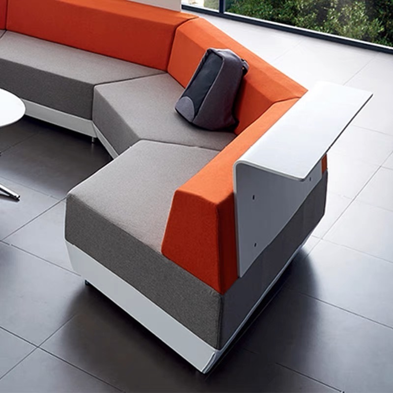 Modern Nordic Lounge Couch Furniture Waiting Room Office sofa Sectional Public Area Sofa Set furniture