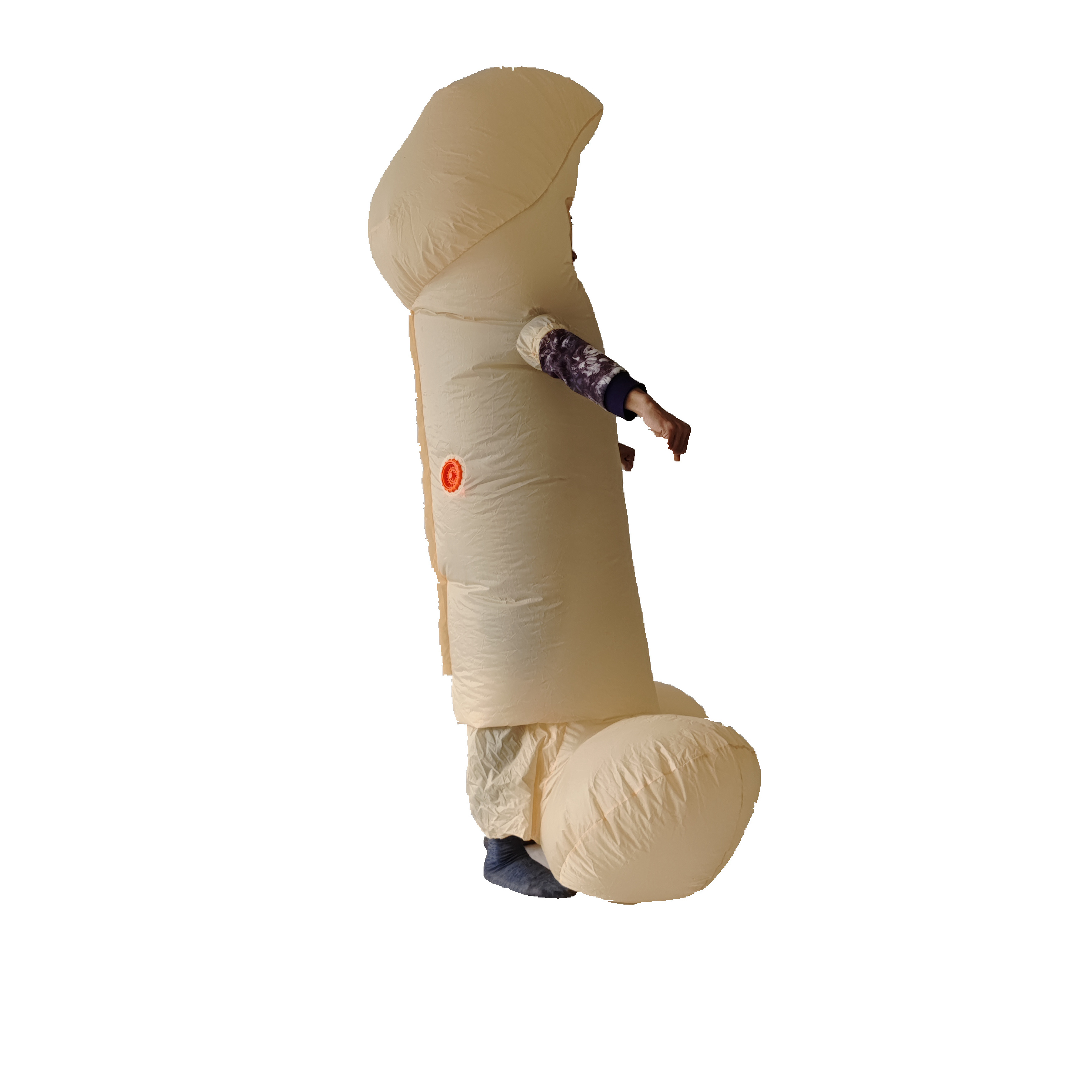 Funny Cosplay Adults Blow up Mascot Costume Pecker Big Bird Full Body Cock Inflatable Penis Costume for Bachelor Party