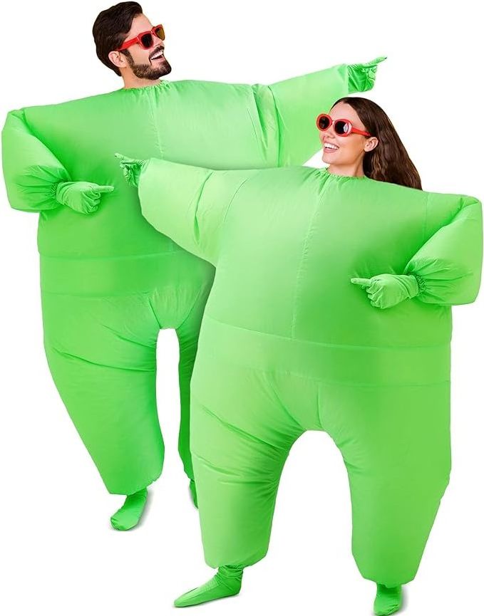 Multicolour Inflatable Clothes Animal Costume Funny Blow-up Inflatable Fat Suit Costume for Adult Party Decoration Mascot