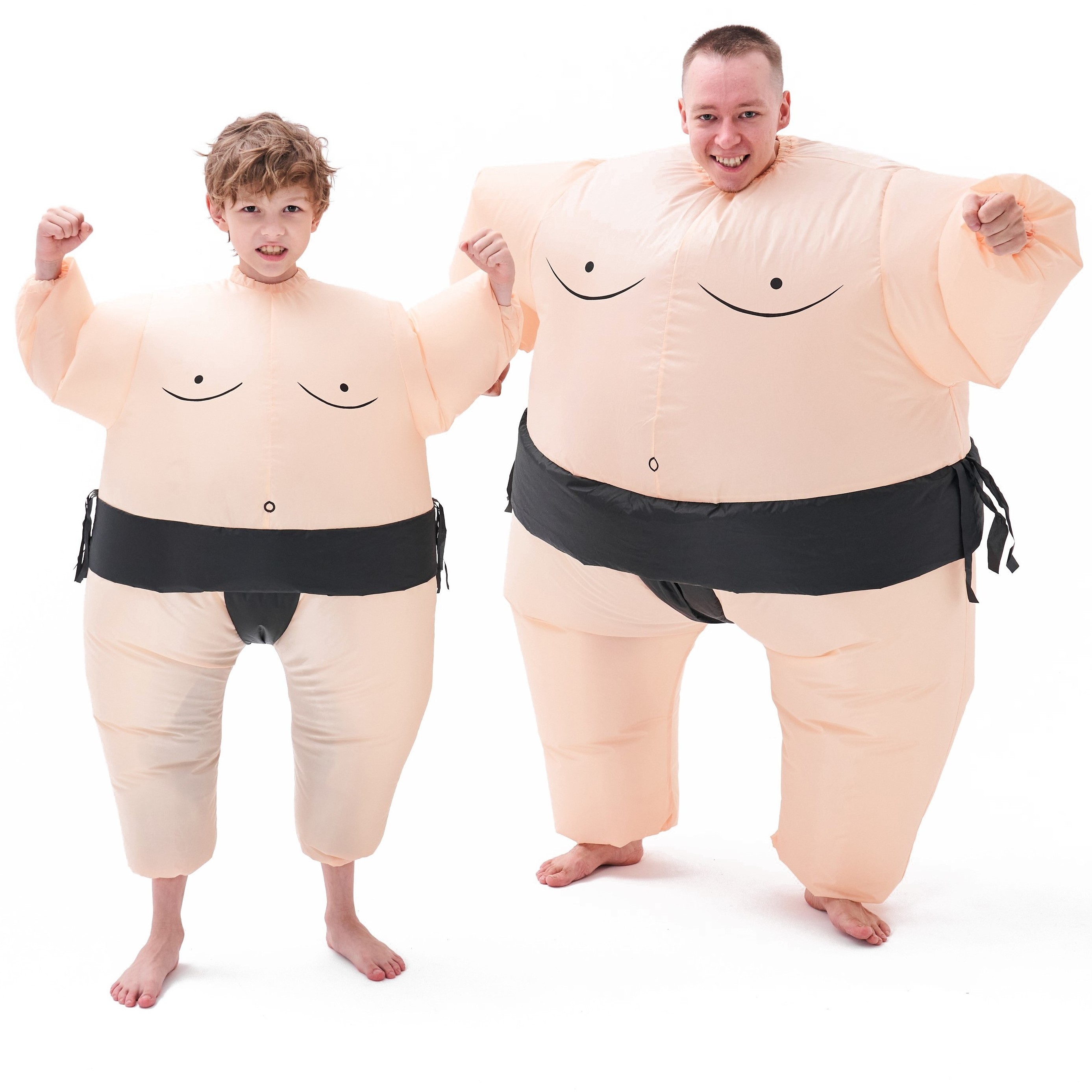 Wholesale Cosplay Party Inflatable Sumo Wrestler Costume Sumo Suit Customized Full-Body Clothes Inflatable Sumo Suits