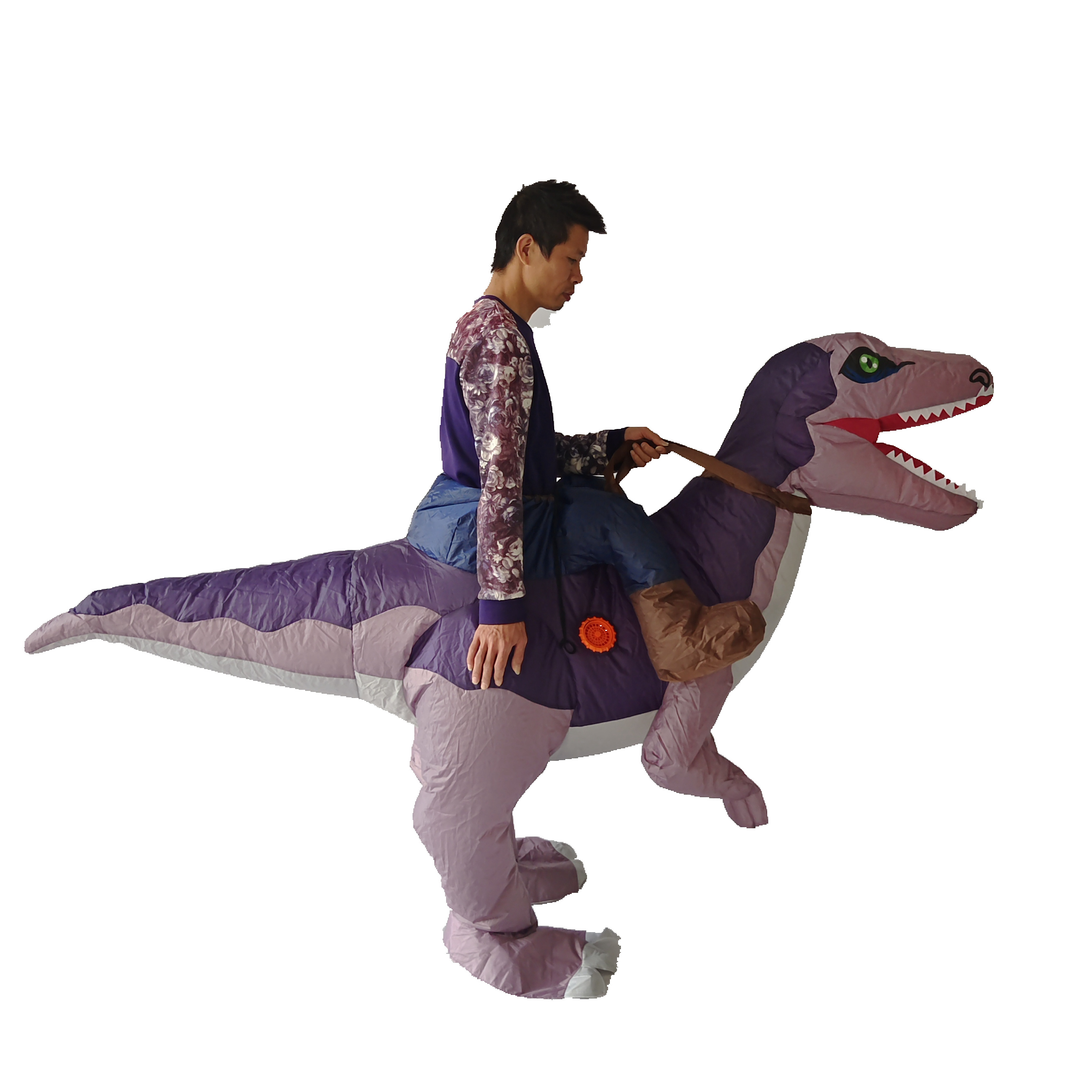 New Design Inflatable Purple Dragon Costume  Inflatable Cosplay Props Suit disfraz de dinosaurio inflable Kids and Adult Size