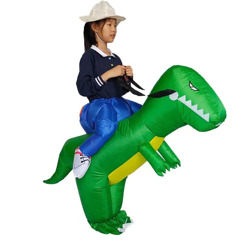 Funny Party Wholesale Inflatable Dinosaur Costume Wear Kids and Adults Inflatable Dinosaur Costume Inflatable Clothes