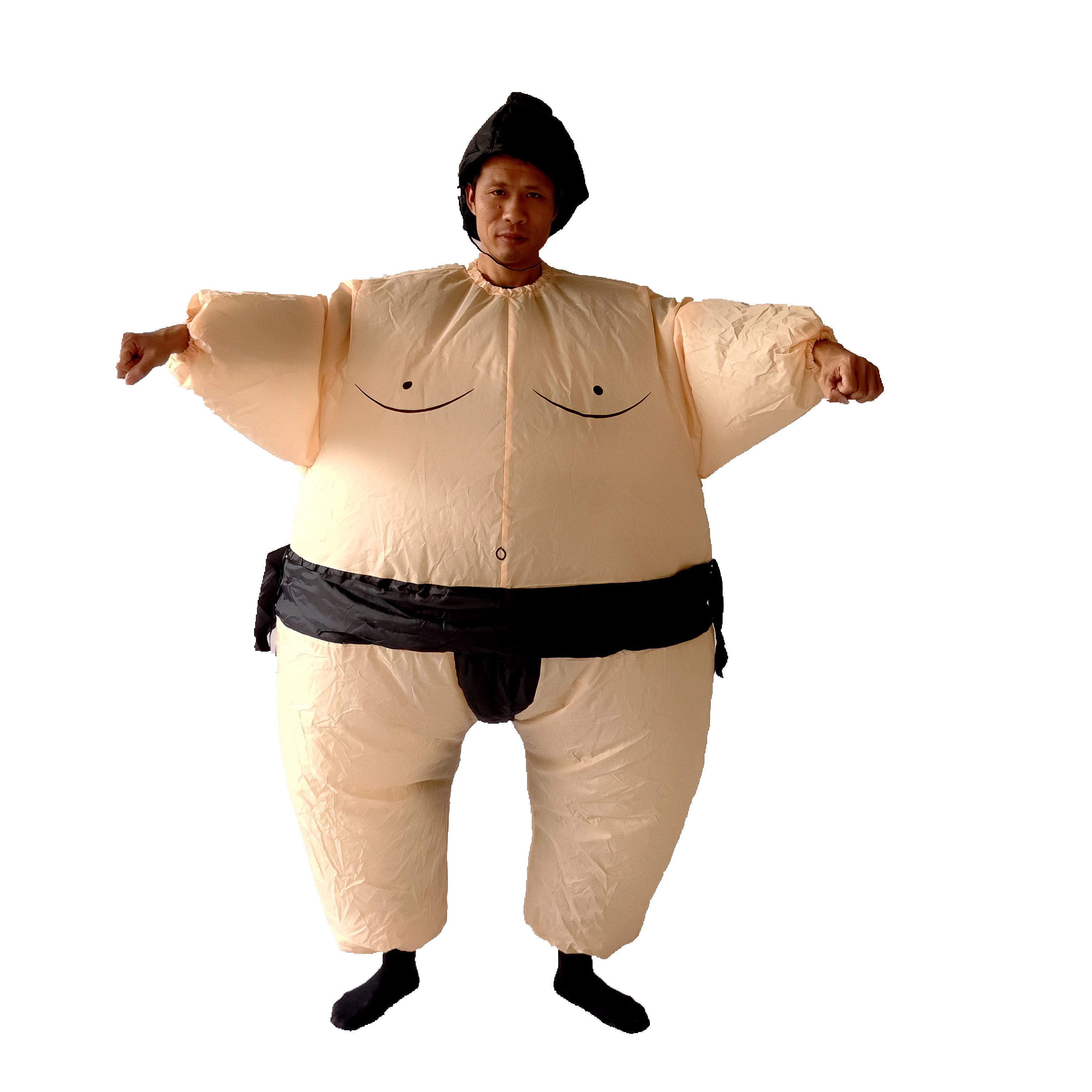 Factory halloween disfraz inflatable halloween costumes blow up funny product inflatable sumo costume wrestling suits