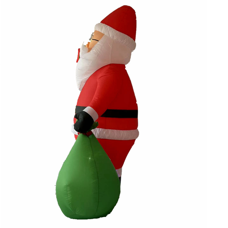 Wholesale 8 ft Outdoor Christmas Blow Ups Advertising Inflatables Santa for Christmas Decorations