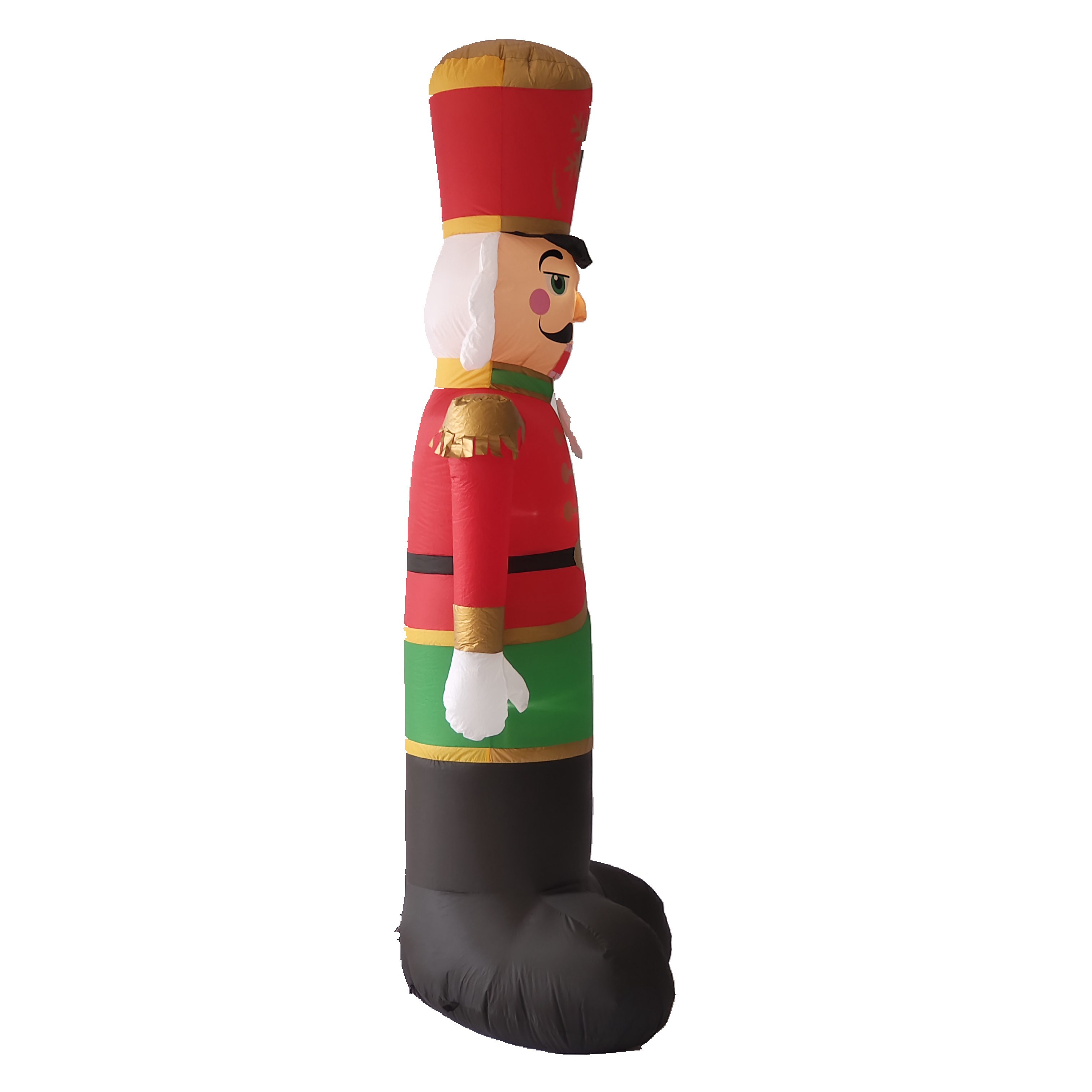 Wholesale inflatable clothing advertising product inflatable soldier christmas inflatable super mario with led light.