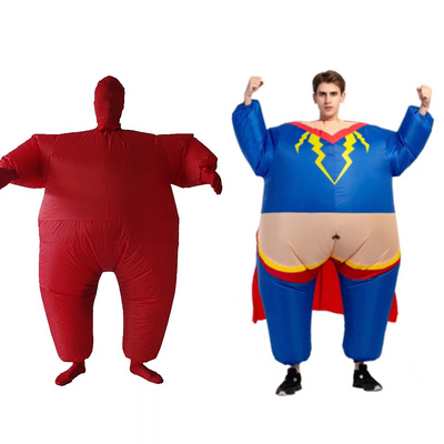 New arrival airsuit inflatable inflatable halloween costume full body blow up costume suit cosplay inflatable fat costume