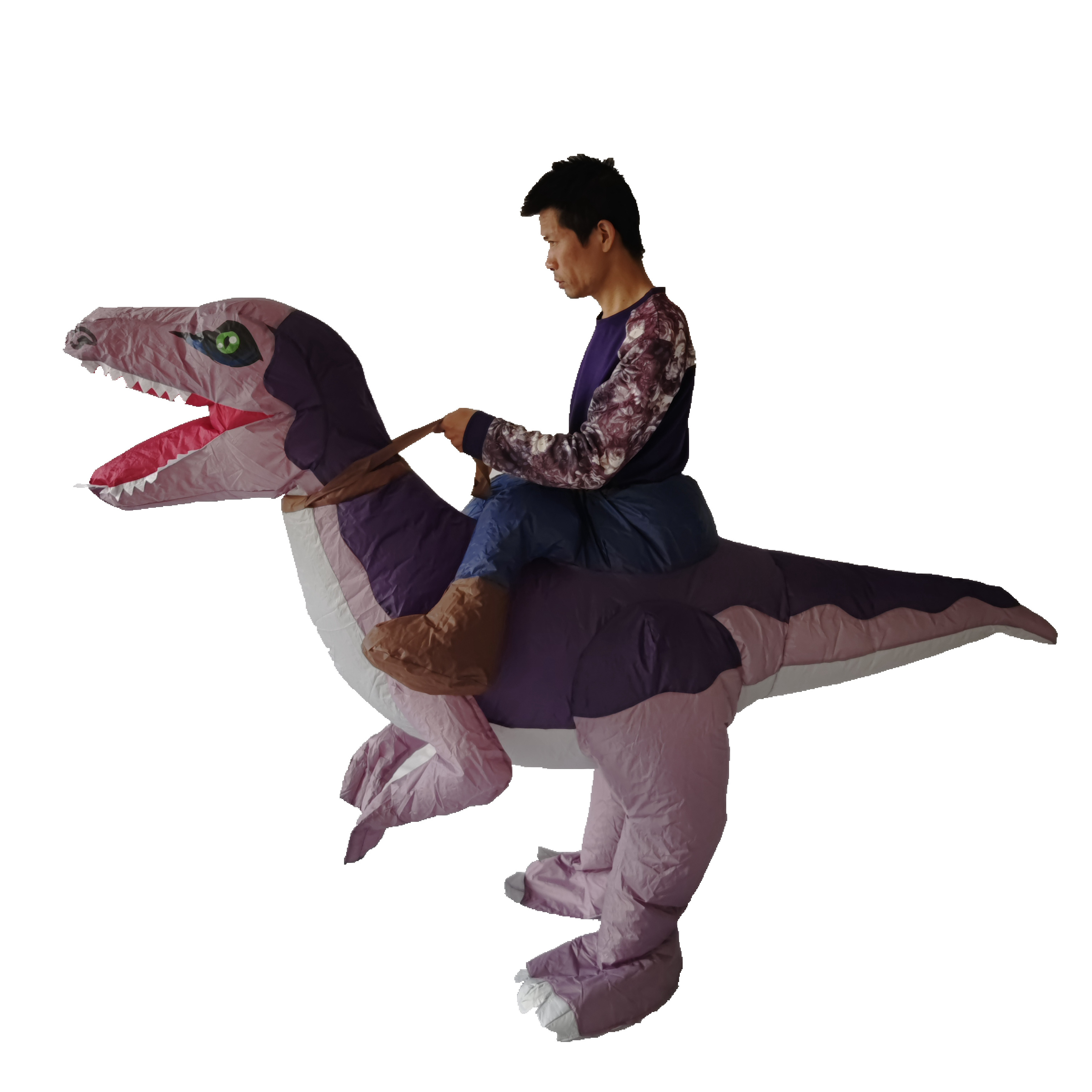 New Design Inflatable Purple Dragon Costume  Inflatable Cosplay Props Suit disfraz de dinosaurio inflable Kids and Adult Size