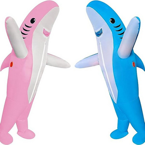 2022 Innovative Products Inflatable Clothes Cosplay Inflatable Shark Costume Halloween Inflatable Costumes for Adults Funny