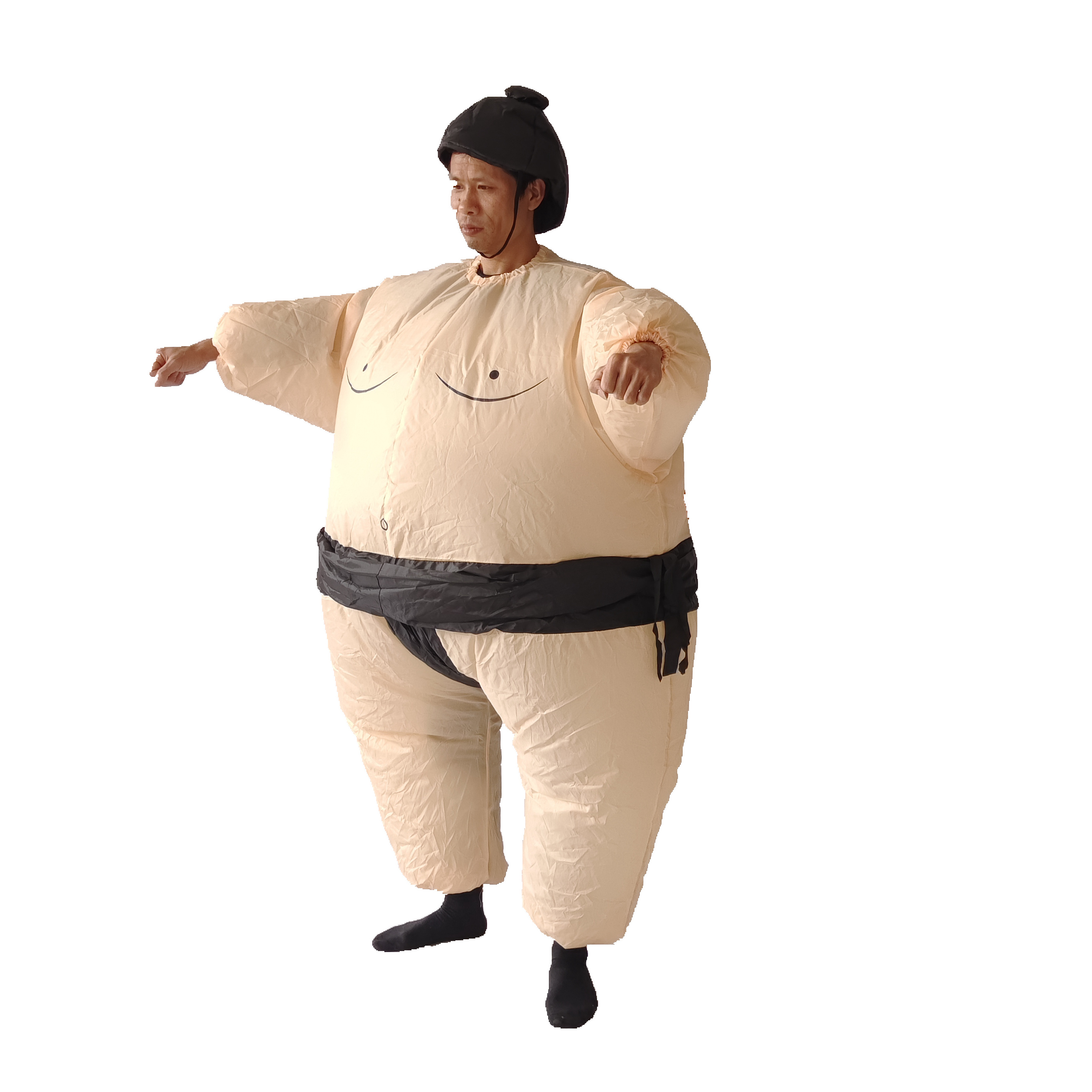 Factory halloween disfraz inflatable halloween costumes blow up funny product inflatable sumo costume wrestling suits