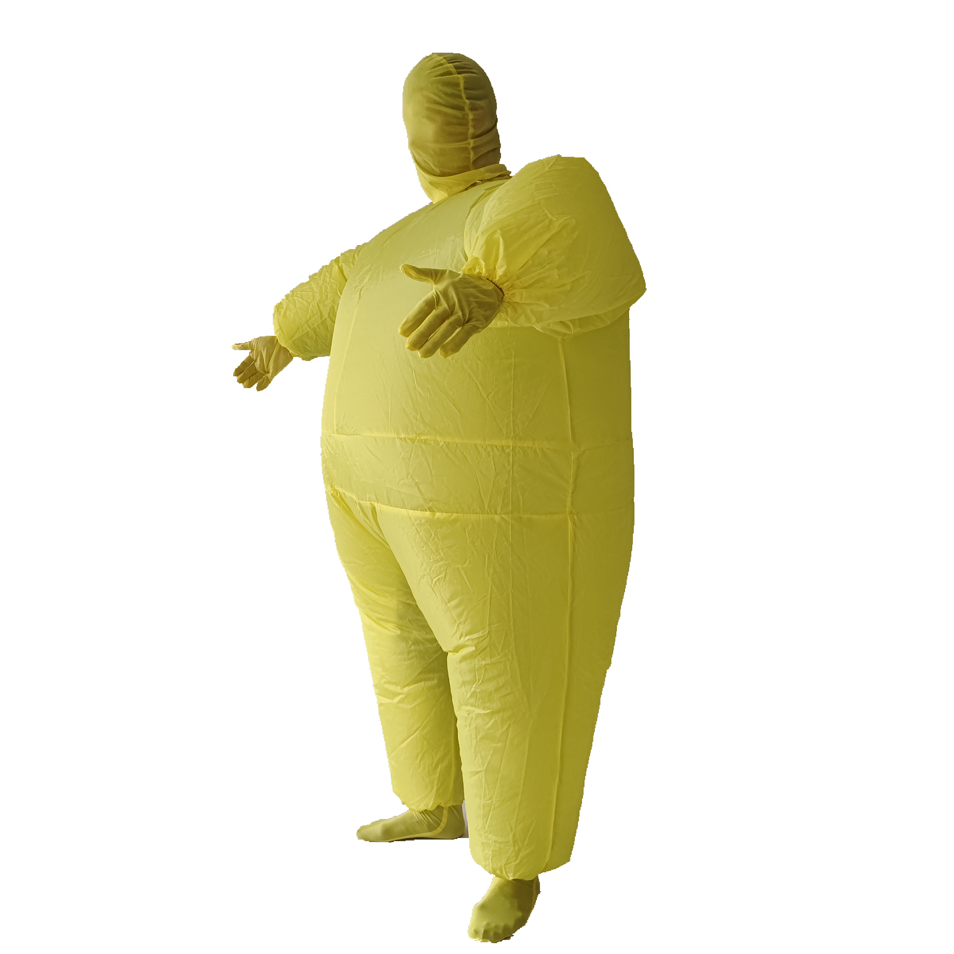 Halloween cute masked  inflatable man Whitefish inflatable clothes funfair funny fat costumes