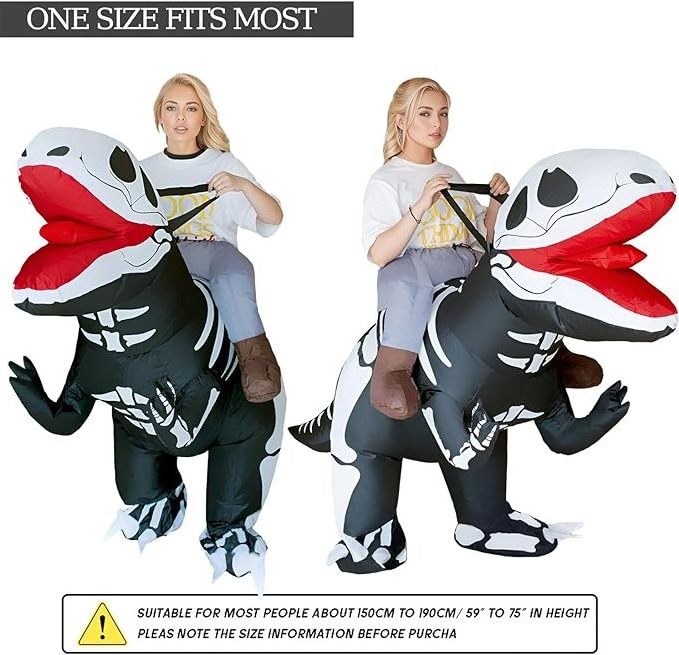 Whosale disfraz de dinosaurio cosplay performance costume disfraz inflable with air pump inflatable dinosaur costume