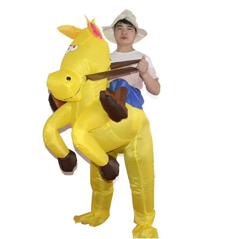 Factory price donkey inflables halloween para casa inflatable costume funny halloween blow up costume new in inflatable costume