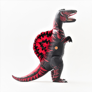 T-Rex Mascot Costume Inflatable Spinosaurus Funny Dinosaurs Inflatable Costume for Halloween for Party