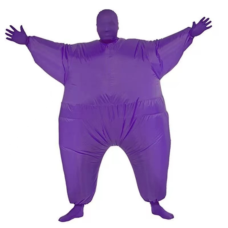 On Sale Multicolour Inflatable Fat Chub Suit Animal Costume Funny Blow-up Inflatable Clothes for Party Decoration Mascot