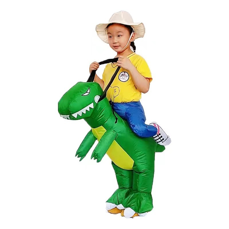 Funny Party Wholesale Inflatable Dinosaur Costume Wear Kids and Adults Inflatable Dinosaur Costume Inflatable Clothes