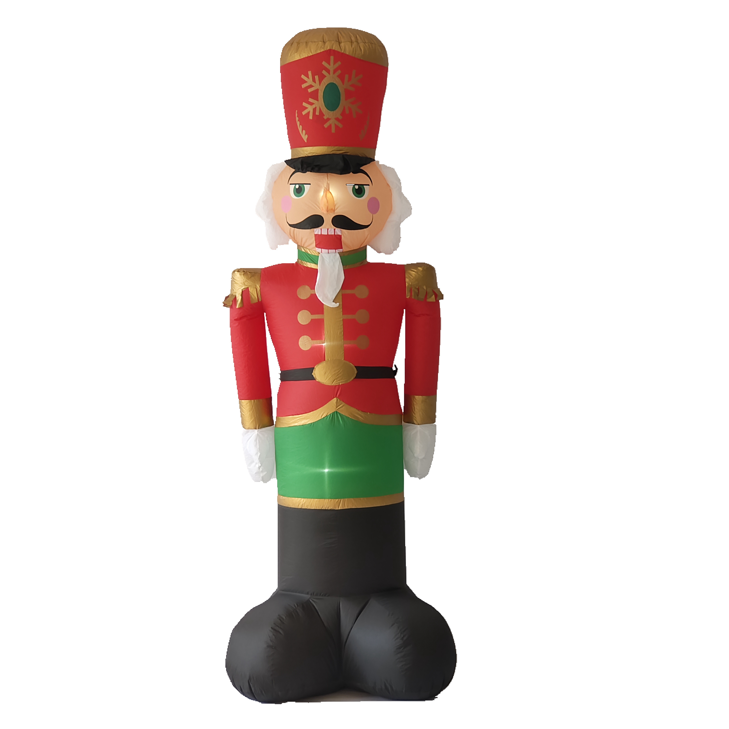 Wholesale inflatable clothing advertising product inflatable soldier christmas inflatable super mario with led light.