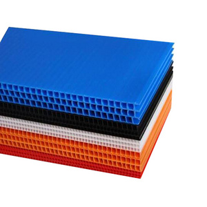 Manufactory Wholesale Hot Selling Cheap Reusable 2Mm 12Mm Colored Virgin Corrugated Hollow Plastic Pp Sheet