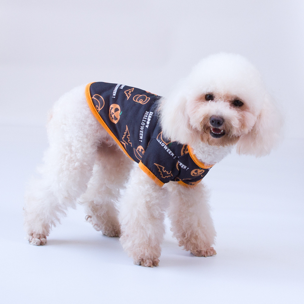 Factory Direct Sales Halloween Series New Dog Clothes Teddy Bichon Pomeranian Cat Pet Clothes