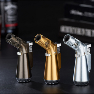 Wholesale mini metal jet flame blow torch lighter