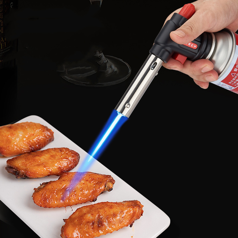 Wholesale multi-function welding butane gas torch lighter for BBQ  kitchen (without gas tank)