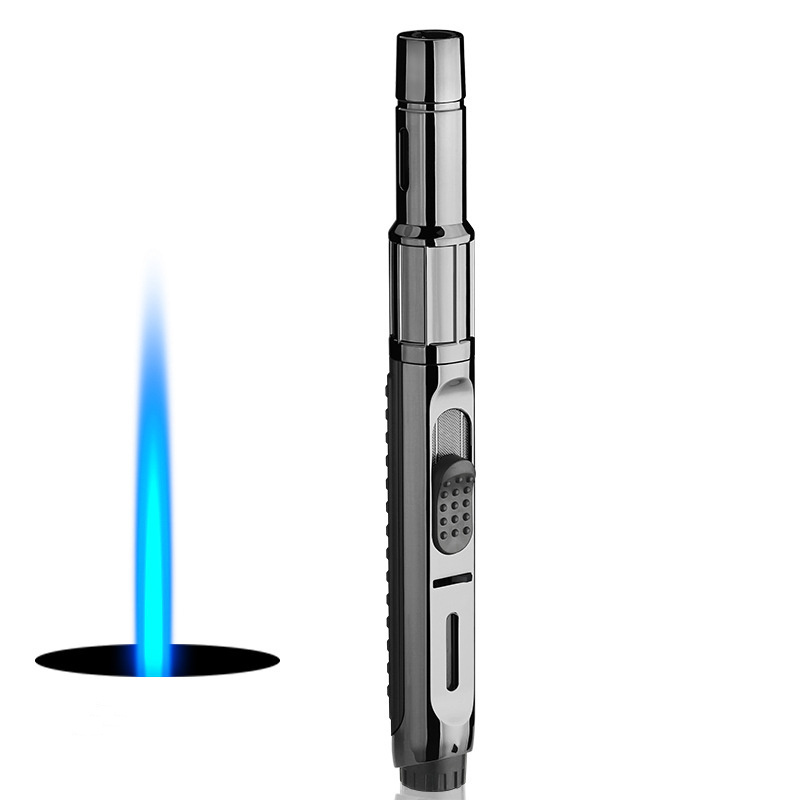 Long Stick Windproof Butane Gas Pen Lighter Adjustable Jet Flame Torch Lighter