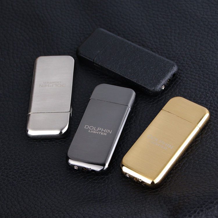 076 Wholesale Custom LOGO Metal lighter Refillable gas cigarette  lighters