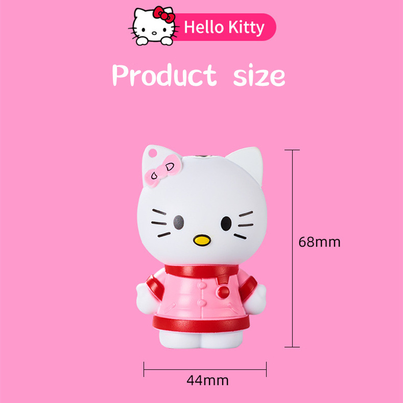 Wholesale 3D Hello Kitty Cartoon Lighter Red Flame Windproof Gas Lighter