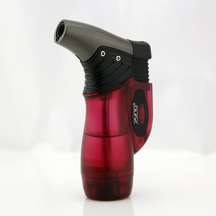 Wholesale small butane gas cigar torch lighter/Windproof single jet flame lighter