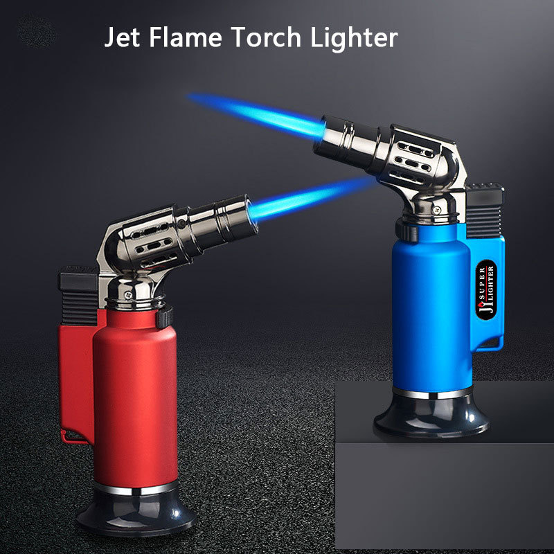 2021 New JL550 Jet Flame Windproof Cigar Lighter  Butane gas blow torch lighter for kitchen BBQ wholesale