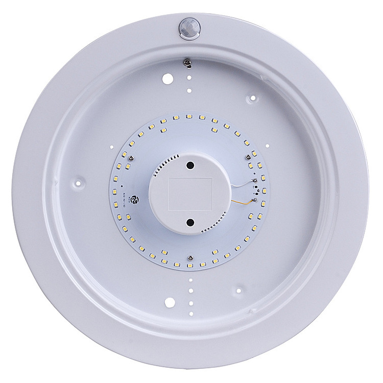 Drop shipping PIR Motion sensor surface mounted 12w round led ceiling light panel lighting for hotel