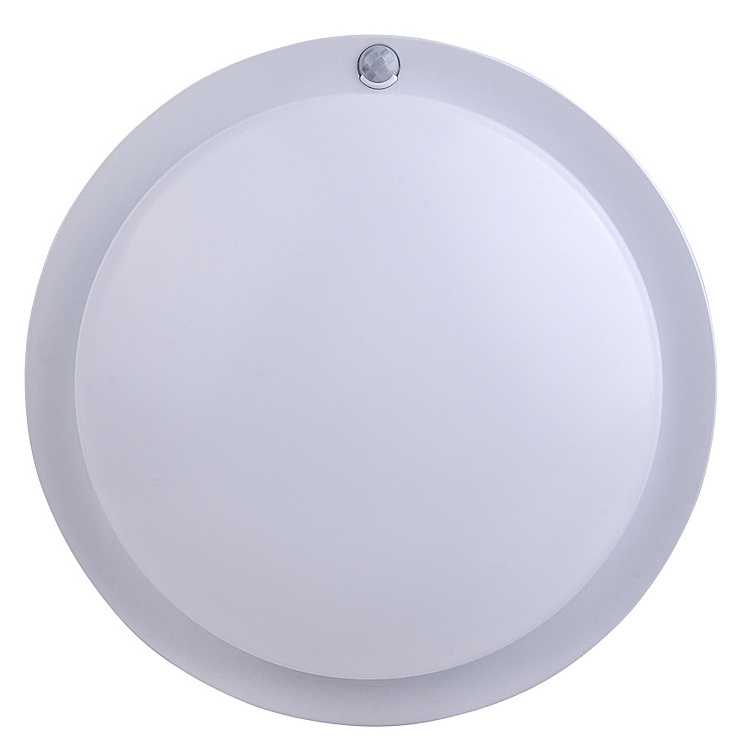 Drop shipping PIR Motion sensor surface mounted 12w round led ceiling light panel lighting for hotel