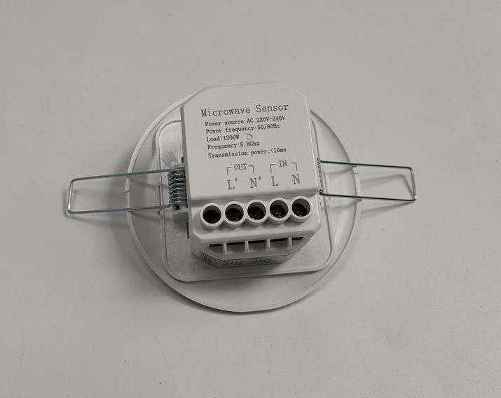 radar sensor switch microwave Sensor Detector for lighting embedded mounted ceiling mounted Concealed installation