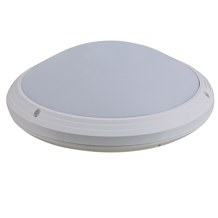 IK10 IP65 Ceiling Mount Bulkhead Oval Round Outdoor LED Ceiling Light