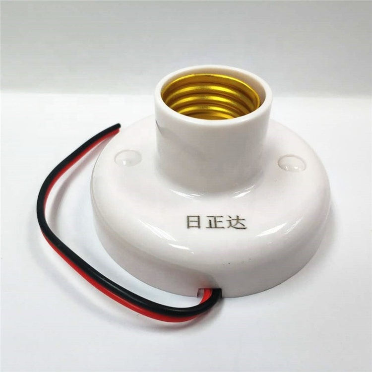 Motion Sound Sensor control E27 Lamp Light Holder With Switch