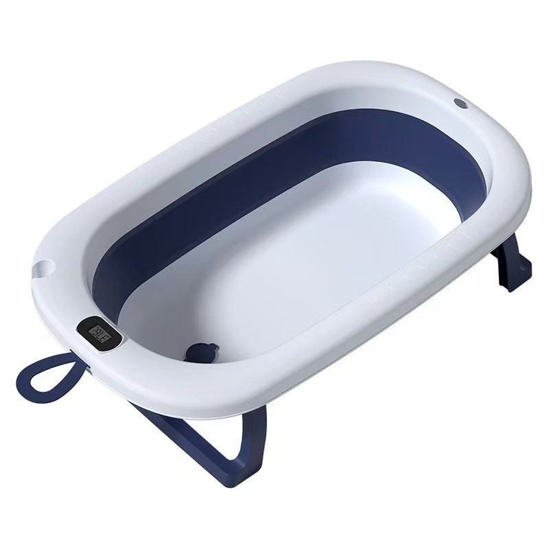 Soft Foldable Small Size Cute Shower Bath Tub Portable  Bathing Plastic Baby Bath Tub Child Children Bathtub