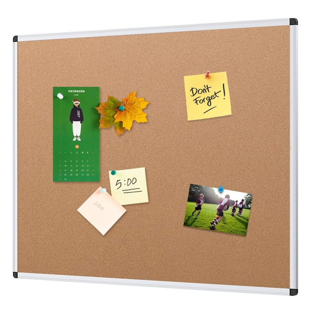 Wholesale Cheap Price Framed Board Pin Board Bulletin Memo Notice Message Cork Board In Wooden Frame