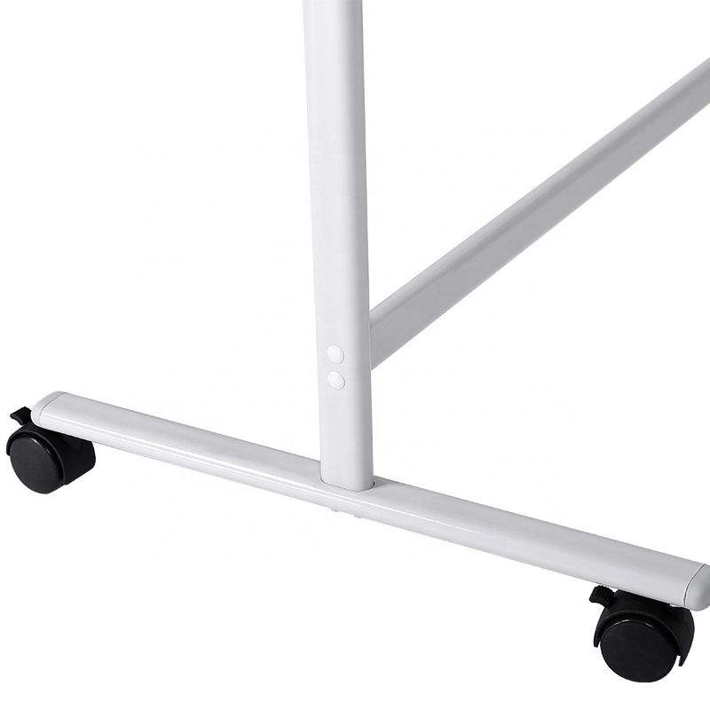 32*48 Mobile 360 Double Side magnetic dry erase whiteboard with stand wheels