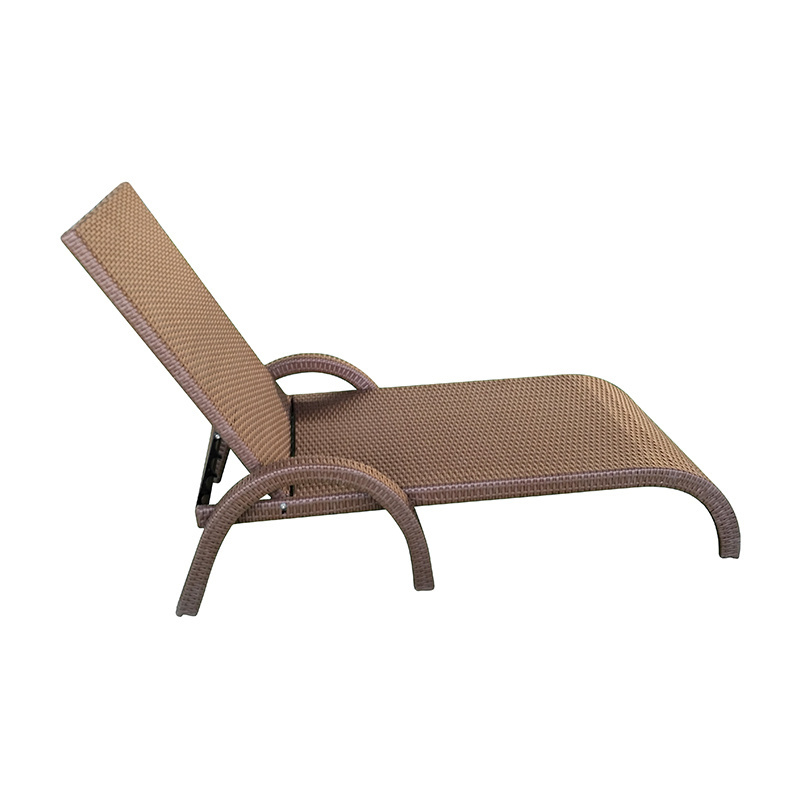 RJ Swimming Poolside Sun Lounger Chaise Lounge Garden Bed Lying Chairs Steel Outdoor Furniture Modern Leisure 2 Years 5 Cm