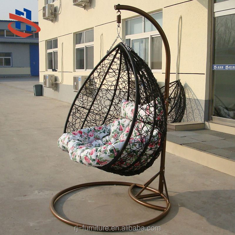 Modern Double Seat Swing Chair Garden Hanging Pod Chair for Adults Waterproof Customized Outdoor Furniture Villa Furniture