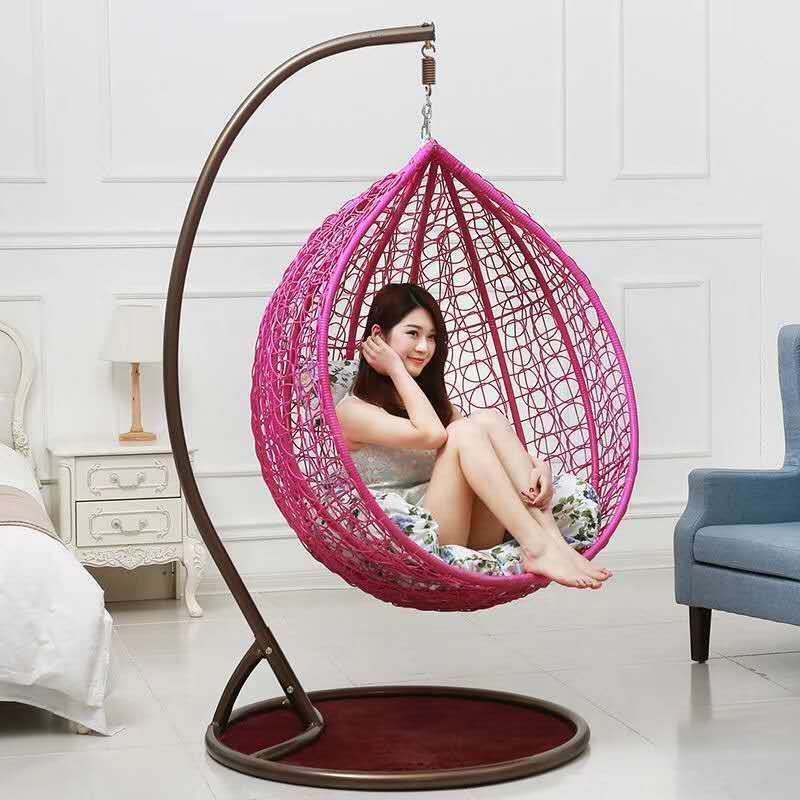 Kids Egg Swing Pod Chair Hanging Folding Chair Indoor Outdoor Patio Swinigs Eco-friendly Waterproof Outdoor Furniture Modern