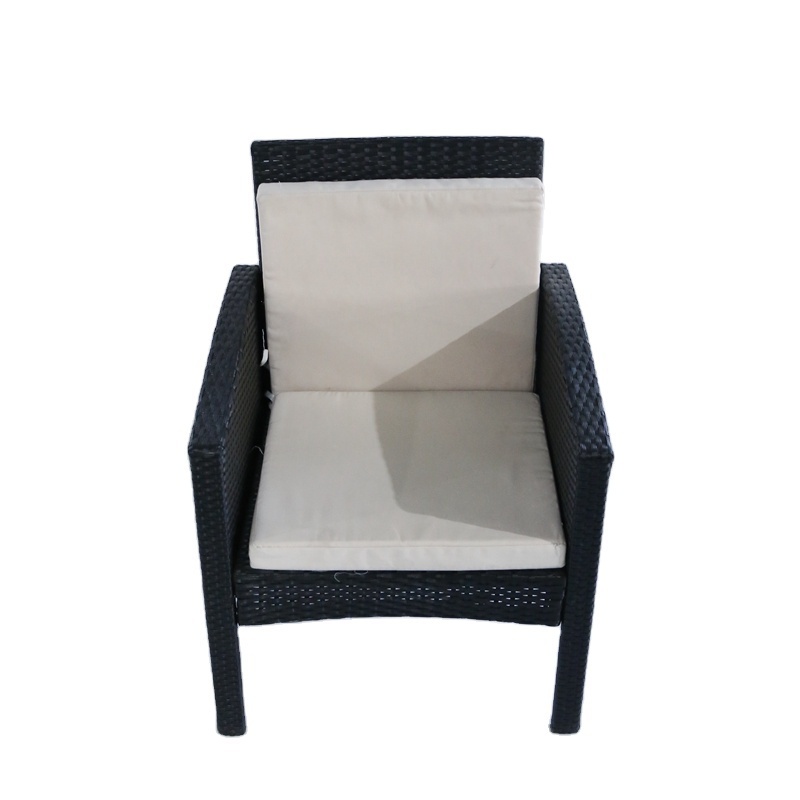 PE Rattan Wicker Patio Furniture Dining Chairs Cheap Outdoor Garden Restaurant Carton Modern Coffee Shop Outdoor Furniture 5 Cm