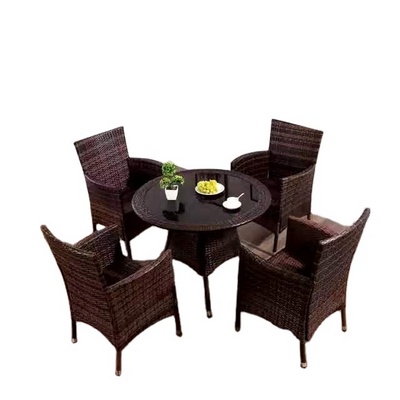 garden furniture outdoor rattan chairs dining table sets living room chairs