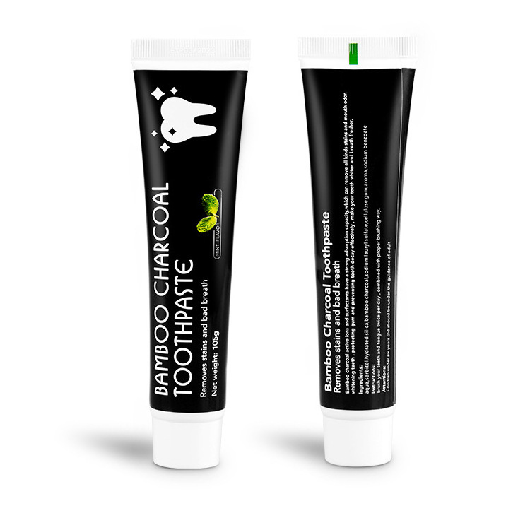 Eco Friendly Activated Charcoal Toothpaste Organic Private Label Factory Price Wholesale