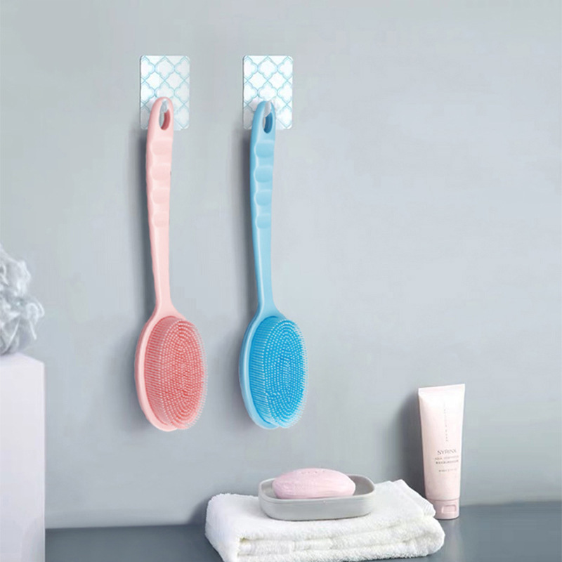 Long Handle Body Brushes Bath Sponge Exfoliating Back Brush With Long Handle Ergonomic Shower Brush