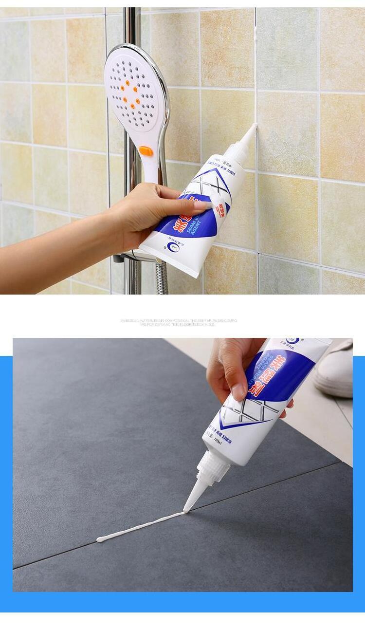 Tile Gap Beauty Grout Epoxy Sealant Seam Filling Grout for Tile Cracks Glitter Grout Gold Sealant