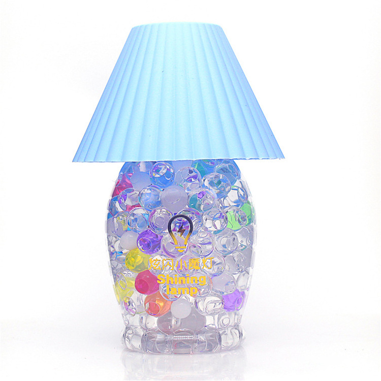 208g 7-Color Night Lamp Design Air Freshener Gel Beads Long Lasting Fragrance Strong Aroma Wholesale Price Hot Selling For Home