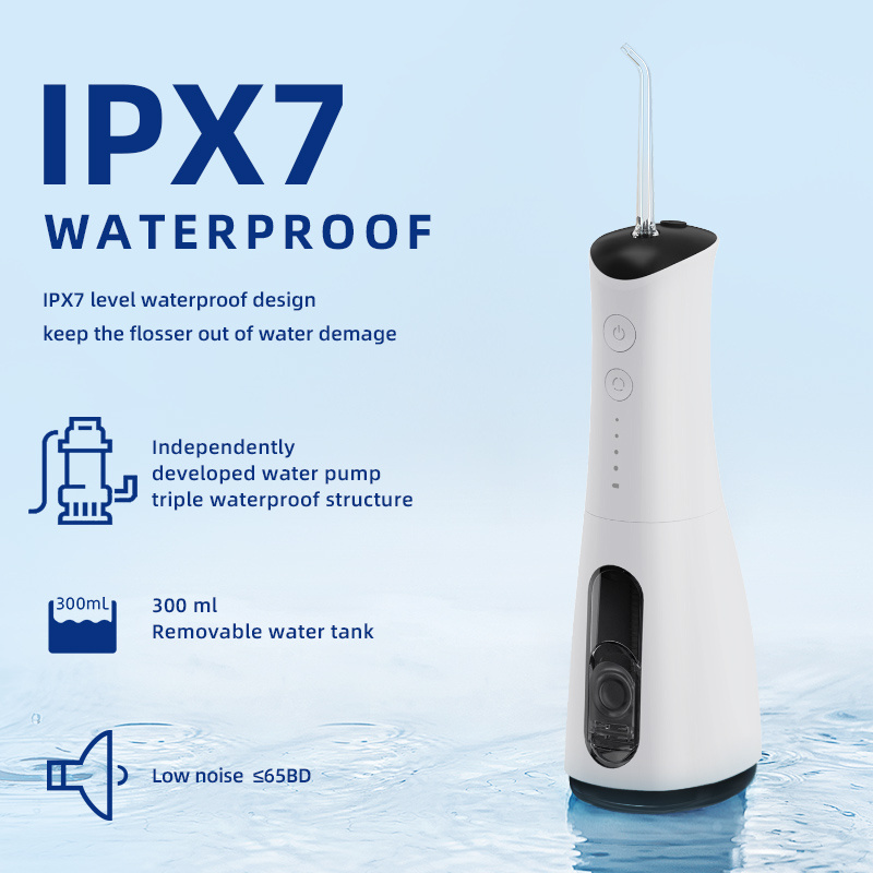 2024 New Oral Care Appliances Portable Teeth Cleaning Product Dental Punch Device IPX7 Waterproof Oral Irrigator Water Flosser