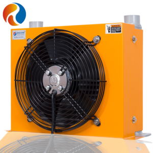 Oil Press Coolers Hydraulic Air Cooled Heat Exchanger With Fan